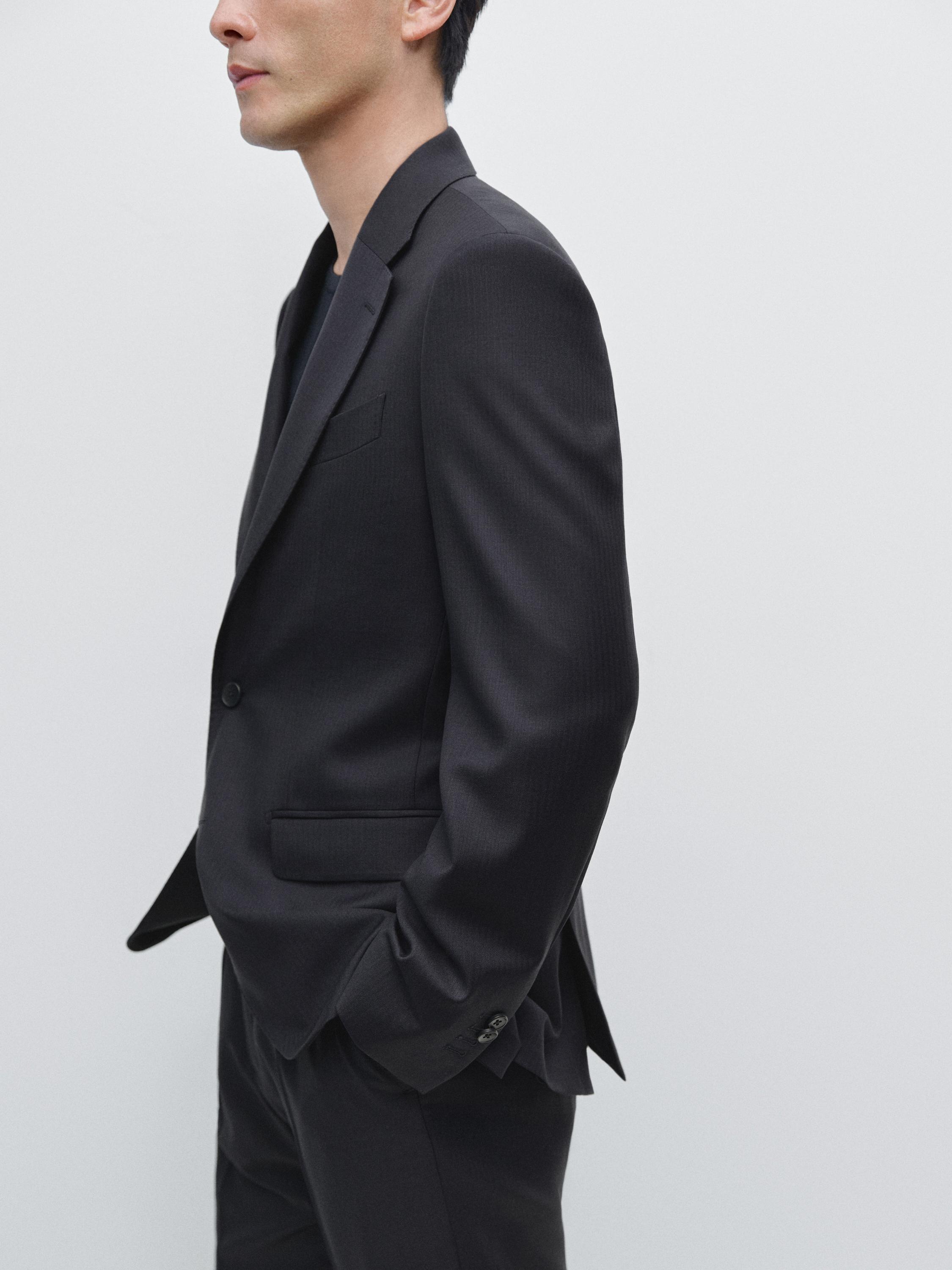 Blazer 100 % laine froide